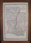 Framed County Map