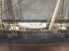 Antique Cased Ship Model